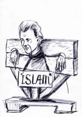 Image result for anti-Islam Cartoons